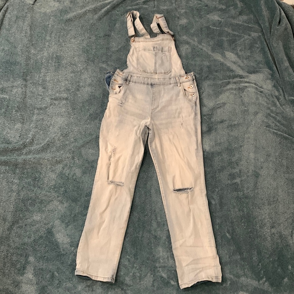 Denim Overalls